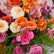 GF272 Colorful Artificial Flower Wedding Table Centerpiece with Roses and Ferns