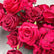TR041  DKB High End Wedding Decoration Magenta Silk Flower Row for Wedding Table Decoration