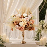 FB127 DKB Artificial Flowers Factory 50 cm Silk Flower Ball for Wedding Table Decoration