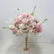 FB1401 DKB Artificial Flowers Factory 50 cm Pink Silk Flower Ball for Wedding Table Decoration