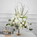 FB848 Elegant White Artificial Flower Wedding Centerpiece with Greenery