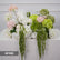 GF500 Artificial Hydrangea Wedding Floor Arrangement with Cascading Greenery