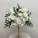 FB729 DKB Artificial Flowers Factory 50 cm White Silk Flower Ball for Wedding Table Decoration