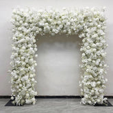 FA023 DKB Popular Elegant White Floral Wedding Arch