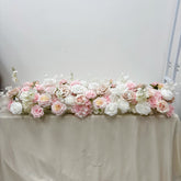 TR816 DKB Hot Selling Wedding Artificial Flower Decorations High End Silk Flower Runner for Wedding Table Decorations