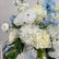 FB987 Elegant Blue and White Artificial Flower Wedding Centerpiece