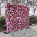 HQ112 Pink and Purple Artificial Flower Wall Backdrop for Wedding and Event Decor – 8 x 8 ft
