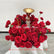 HH226 DKB High Quality Red Rose Wreaths for Wedding Table Decoration