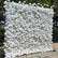 HQ135 White Artificial Rose Flower Wall Backdrop for Wedding and Event Decor