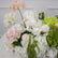 GF500 Artificial Hydrangea Wedding Floor Arrangement with Cascading Greenery