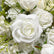FB384 DKB Artificial Flowers Factory 50 cm White Silk Flower Ball for Wedding Table Decoration