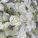 TR448 Elegant White Artificial Flower Wedding Table Runner Centerpiece