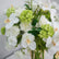 FB730 Elegant White Orchid and Calla Lily Artificial Wedding Centerpiece