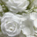FB080 DKB Artificial Flowers Factory 50 cm White Silk Flower Ball for Wedding Table Decoration