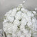 FB865 Elegant White Rose Artificial Flower Wedding Centerpiece