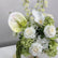FB725 Elegant White and Green Artificial Flower Wedding Centerpiece