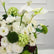FB1416 Elegant White and Green Artificial Flower Wedding Centerpiece
