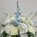 FB987 Elegant Blue and White Artificial Flower Wedding Centerpiece