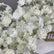 TR448 Elegant White Artificial Flower Wedding Table Runner Centerpiece