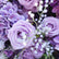 HQ263 8x8 FT Purple Artificial Flower Wall Backdrop for Wedding and Event Decor