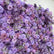 HQ404 Purple Artificial Flower Wall Backdrop for Wedding and Event Decor