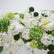 ARCH581 Green and White Artificial Flower Wedding Arch for Ceremony & Event Decor