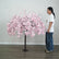 FT05302 DKB Romantic Weeping Pink Artificial Cherry Blossom Tree