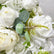 FB384 DKB Artificial Flowers Factory 50 cm White Silk Flower Ball for Wedding Table Decoration