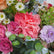 FB1930 Colorful Artificial Flower Wedding Centerpiece with Gold Stand, 23.62" Tall