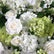 GF481 Elegant White and Green Artificial Flower Wedding Floor Arrangement