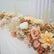 TR078 DKB Hot Selling Wedding Artificial Flower Decorations High End Silk Flower Runner for Wedding Table Decorations