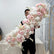 TR816 DKB Hot Selling Wedding Artificial Flower Decorations High End Silk Flower Runner for Wedding Table Decorations