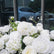 1m White Artificial Rose Garlands for Wedding Decor | TR20
