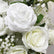 FB729 DKB Artificial Flowers Factory 50 cm White Silk Flower Ball for Wedding Table Decoration