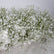 TR134 Elegant White Artificial Baby’s Breath Wedding Table Runner