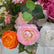 FB1930 Colorful Artificial Flower Wedding Centerpiece with Gold Stand, 23.62" Tall