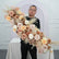 TR078 DKB Hot Selling Wedding Artificial Flower Decorations High End Silk Flower Runner for Wedding Table Decorations