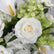 FB725 Elegant White and Green Artificial Flower Wedding Centerpiece