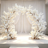 FT001 DKB Hot Selling Grand White Cherry Blossom Arch Entrance