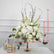FB848 Elegant White Artificial Flower Wedding Centerpiece with Greenery