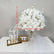 FB865 Elegant White Rose Artificial Flower Wedding Centerpiece
