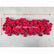 TR041  DKB High End Wedding Decoration Magenta Silk Flower Row for Wedding Table Decoration