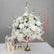 FB1187 DKB Fábrica de Flores Artificiales Bola de Flor de Seda de 50 cm para Decoración de Mesa de Boda