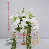 FB730 Elegant White Orchid and Calla Lily Artificial Wedding Centerpiece